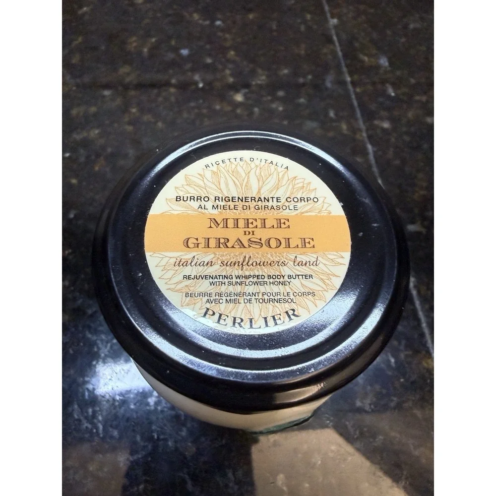 Perlier Rejuvenating Whipped Body Butter w/ Italian Sunflower 5.4 oz New No Box